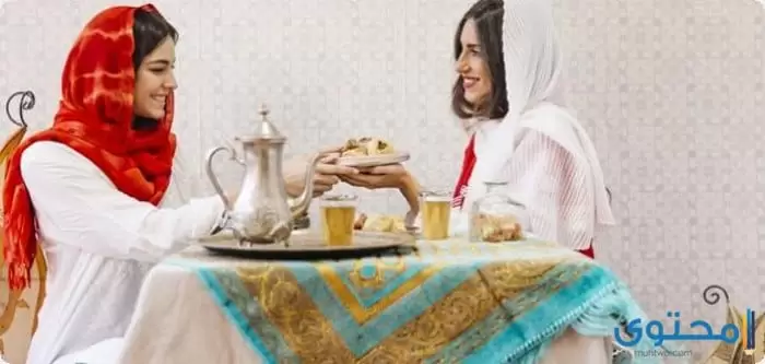 موضوع تعبير عن إكرام الضيف2