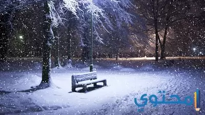 موضوع تعبير عن الشتاء