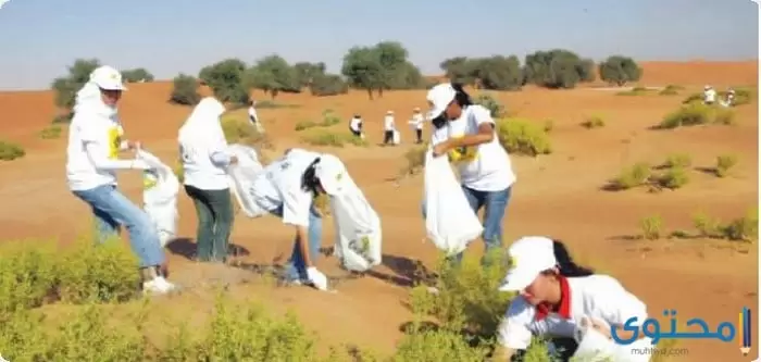 موضوع تعبير عن العمل التطوعي 