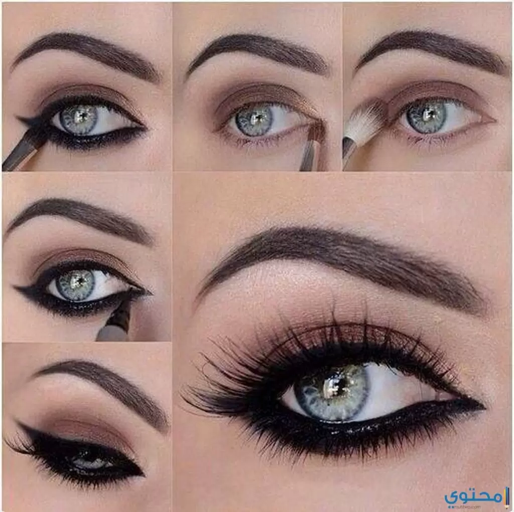 طرق رسم العين