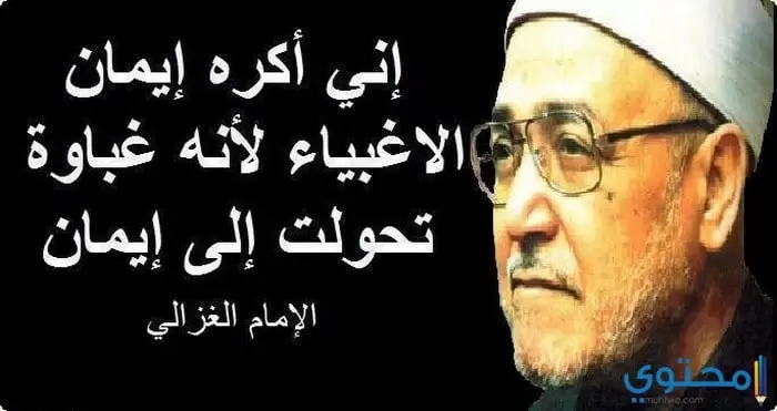 كلمات الإمام الغزالي